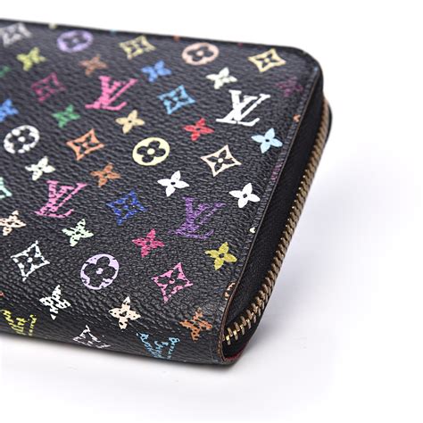 louis vuitton monogram multicolore zippy wallet